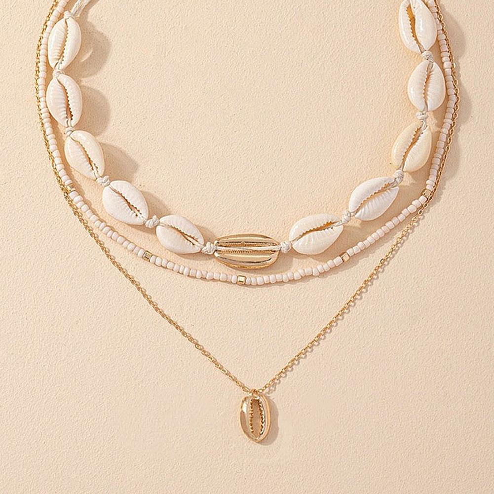 Boho Acrylic Shell Choker With - Men Accessories Neck Chain review and price