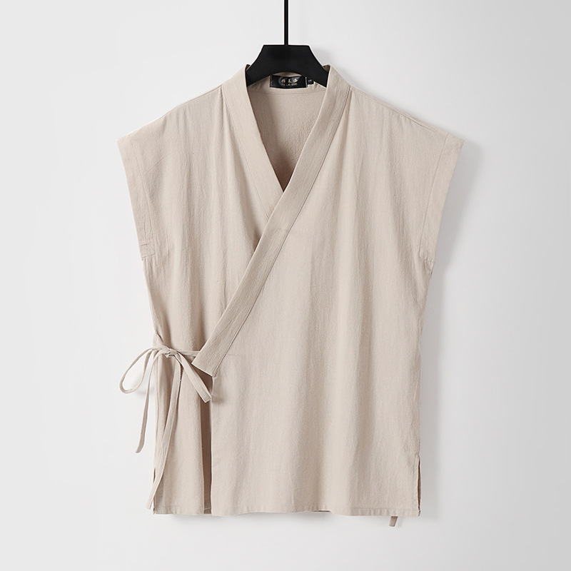 Chinese Men's Cotton Linen Tan - Men'S Kimono Accessories review and price